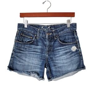 JUICY COUTURE‎ y2k denim cut off Shorts size 26